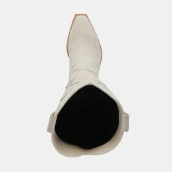 SAMSIN BOOTS IVORY NUBUCK