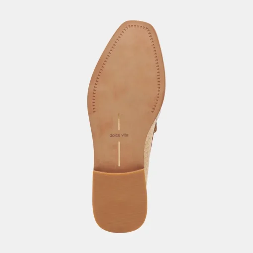 SARARA FLATS HONEY RAFFIA