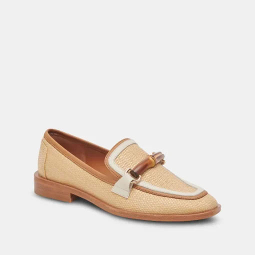 SARARA FLATS HONEY RAFFIA