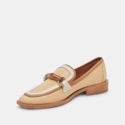 SARARA FLATS HONEY RAFFIA