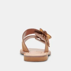SECILY SANDALS PECAN SUEDE