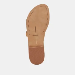 SECILY SANDALS PECAN SUEDE