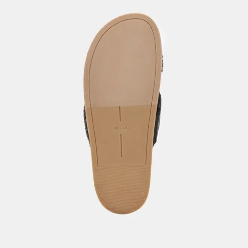 SELDA SANDALS ONYX RAFFIA