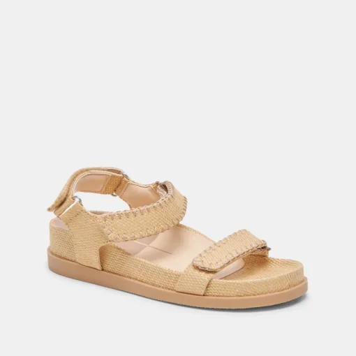 SENORA SANDALS LT NATURAL RAFFIA