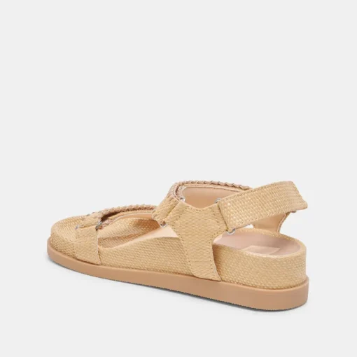 SENORA SANDALS LT NATURAL RAFFIA