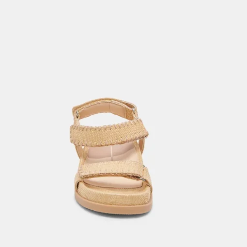 SENORA SANDALS LT NATURAL RAFFIA