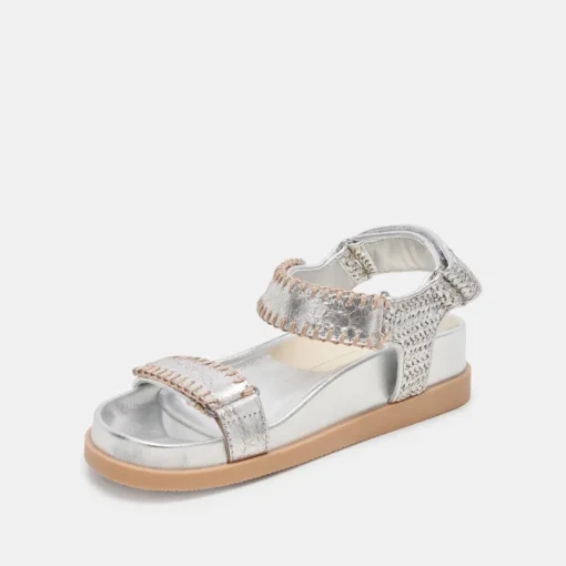 SENORA SANDALS SILVER KNIT