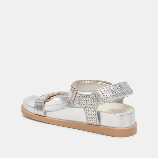 SENORA SANDALS SILVER KNIT