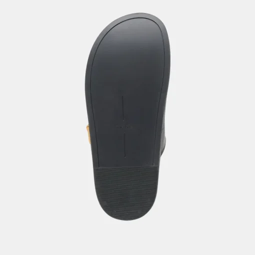 SEVANA SANDALS BLACK LEATHER