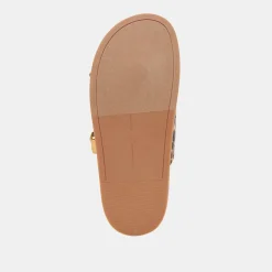 SEVANA SANDALS DK LEOPARD CALF HAIR