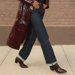 SHADIE H2O BOOTIES MULBERRY CRINKLE PATENT