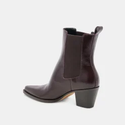 SHADIE H2O BOOTIES MULBERRY CRINKLE PATENT