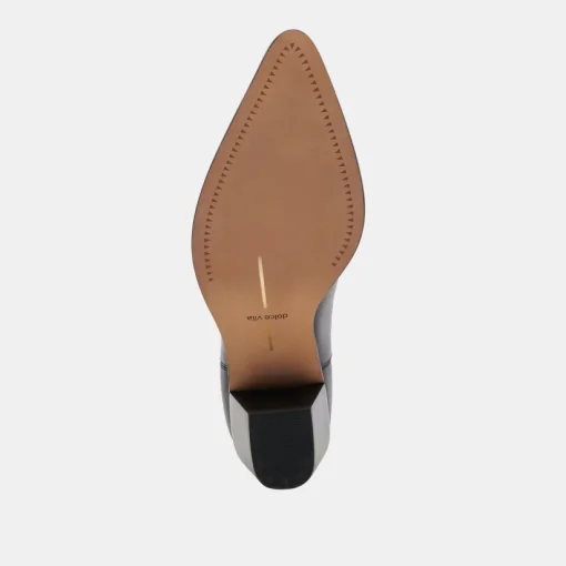 SHADIE H2O WIDE BOOTIES BLACK LEATHER