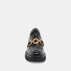 SHEENA LOAFERS MIDNIGHT CRINKLE PATENT
