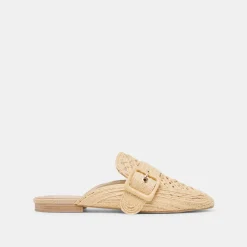 SIANNA FLATS NATURAL RAFFIA