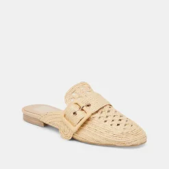 SIANNA FLATS NATURAL RAFFIA