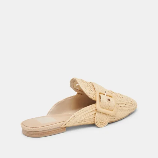 SIANNA FLATS NATURAL RAFFIA