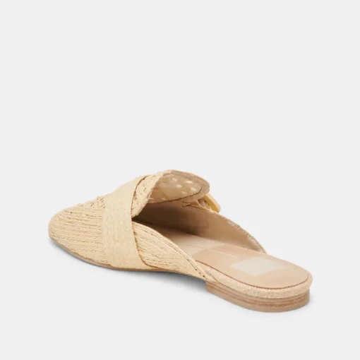 SIANNA FLATS NATURAL RAFFIA