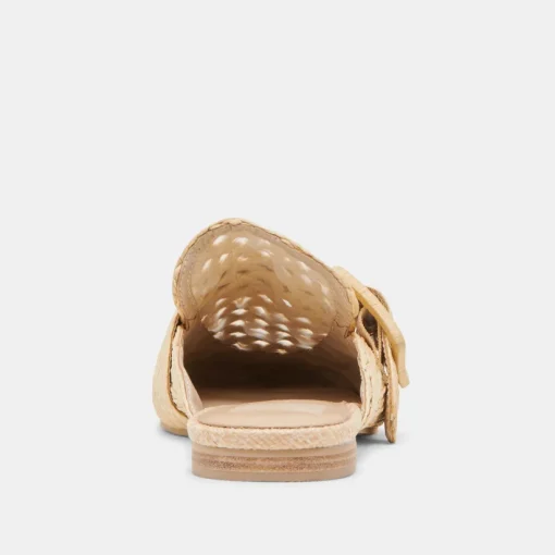SIANNA FLATS NATURAL RAFFIA