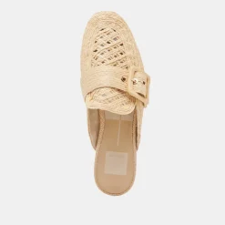 SIANNA FLATS NATURAL RAFFIA