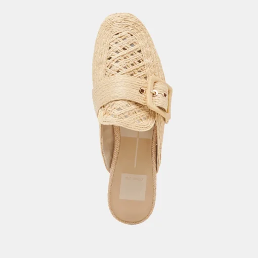 SIANNA FLATS NATURAL RAFFIA