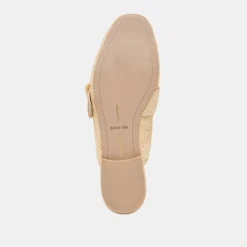 SIANNA FLATS NATURAL RAFFIA
