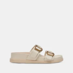 SOYA SANDALS WHITE LEATHER