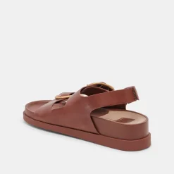 STARLA SANDALS BROWN LEATHER