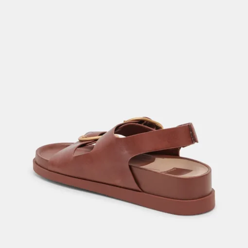 STARLA SANDALS BROWN LEATHER