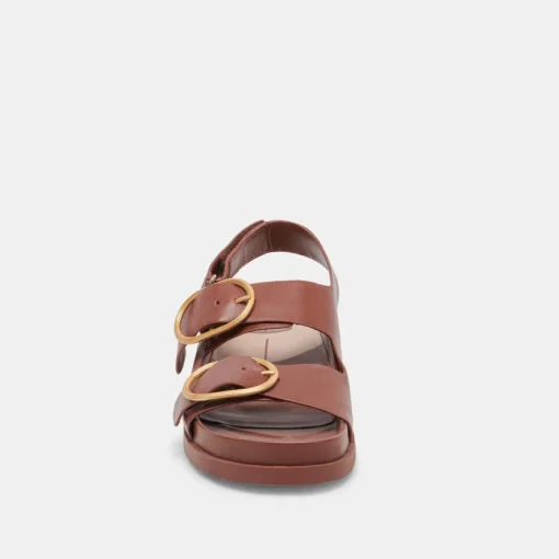 STARLA SANDALS BROWN LEATHER