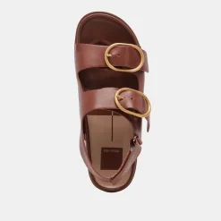 STARLA SANDALS BROWN LEATHER