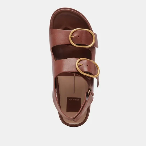 STARLA SANDALS BROWN LEATHER