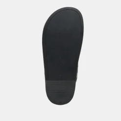 STEFAN SANDALS BLACK LEATHER