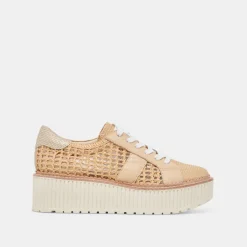 TIGER SNEAKERS LT NATURAL RAFFIA