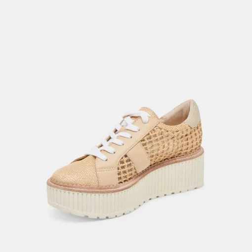 TIGER SNEAKERS LT NATURAL RAFFIA