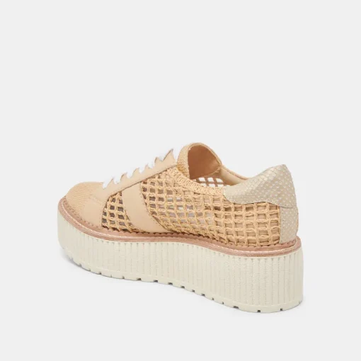 TIGER SNEAKERS LT NATURAL RAFFIA
