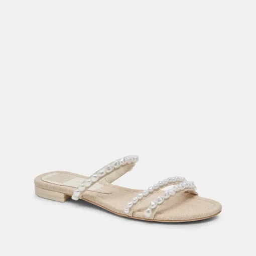 TINKER PEARL SANDALS VANILLA PEARLS