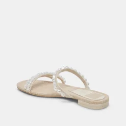 TINKER PEARL SANDALS VANILLA PEARLS