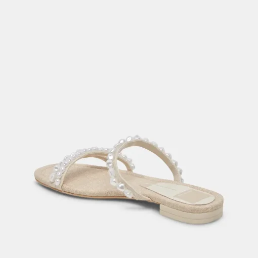 TINKER PEARL SANDALS VANILLA PEARLS