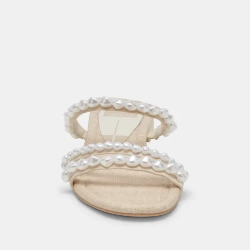 TINKER PEARL SANDALS VANILLA PEARLS