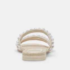 TINKER PEARL SANDALS VANILLA PEARLS