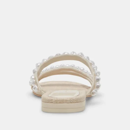 TINKER PEARL SANDALS VANILLA PEARLS