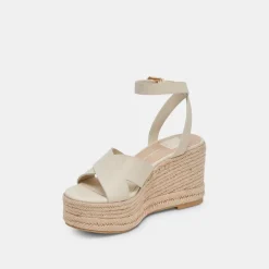 TULANE WEDGES IVORY STELLA