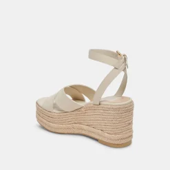TULANE WEDGES IVORY STELLA