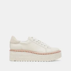 TWAIN SNEAKERS WHITE LEATHER
