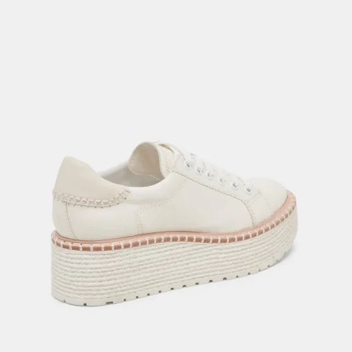 TWAIN SNEAKERS WHITE LEATHER