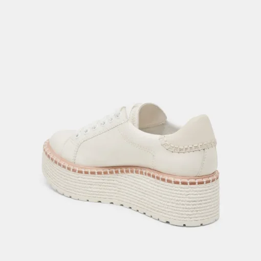 TWAIN SNEAKERS WHITE LEATHER