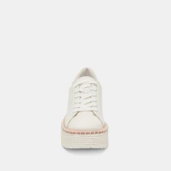 TWAIN SNEAKERS WHITE LEATHER