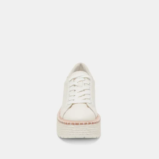 TWAIN SNEAKERS WHITE LEATHER