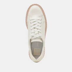 TWAIN SNEAKERS WHITE LEATHER